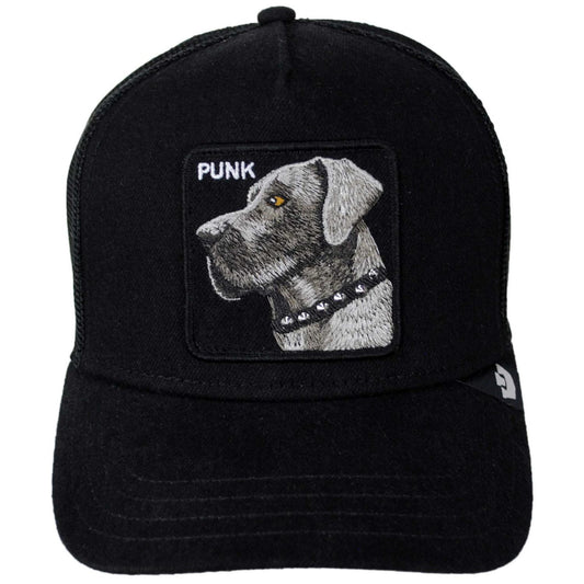 Goorin Bros | Punk Dawg Mesh Trucker Snapback Baseball Cap | 200772 | front | DARK DENIM