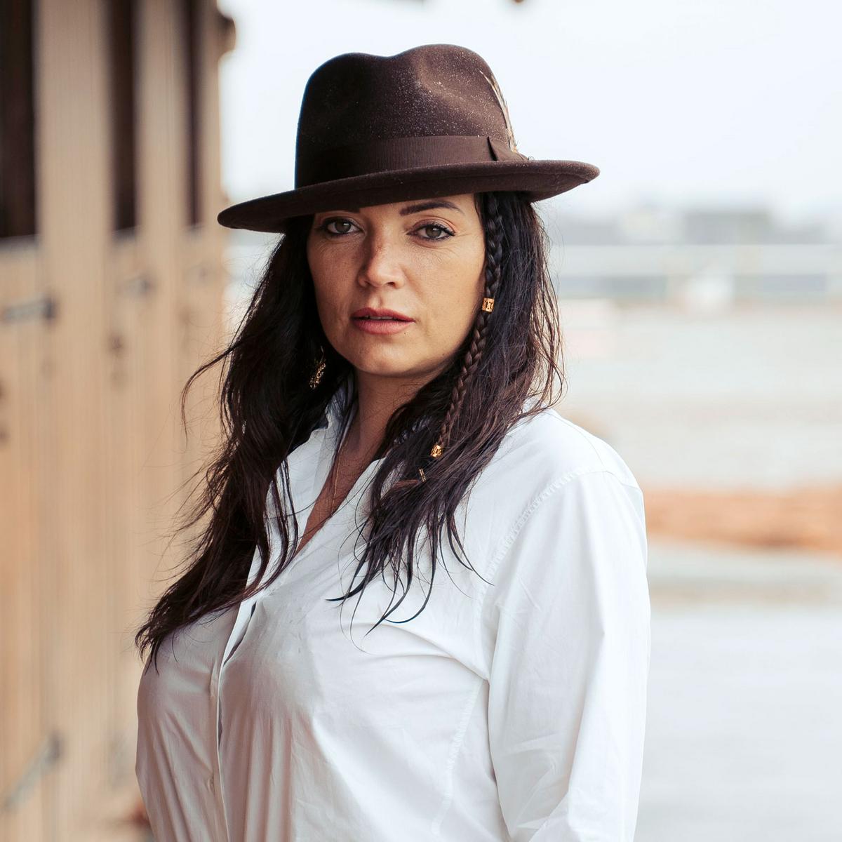 Jaxon Hats | C-Crown Crushable Wool Felt Fedora Hat | 135003 | lsftwo | BROWN