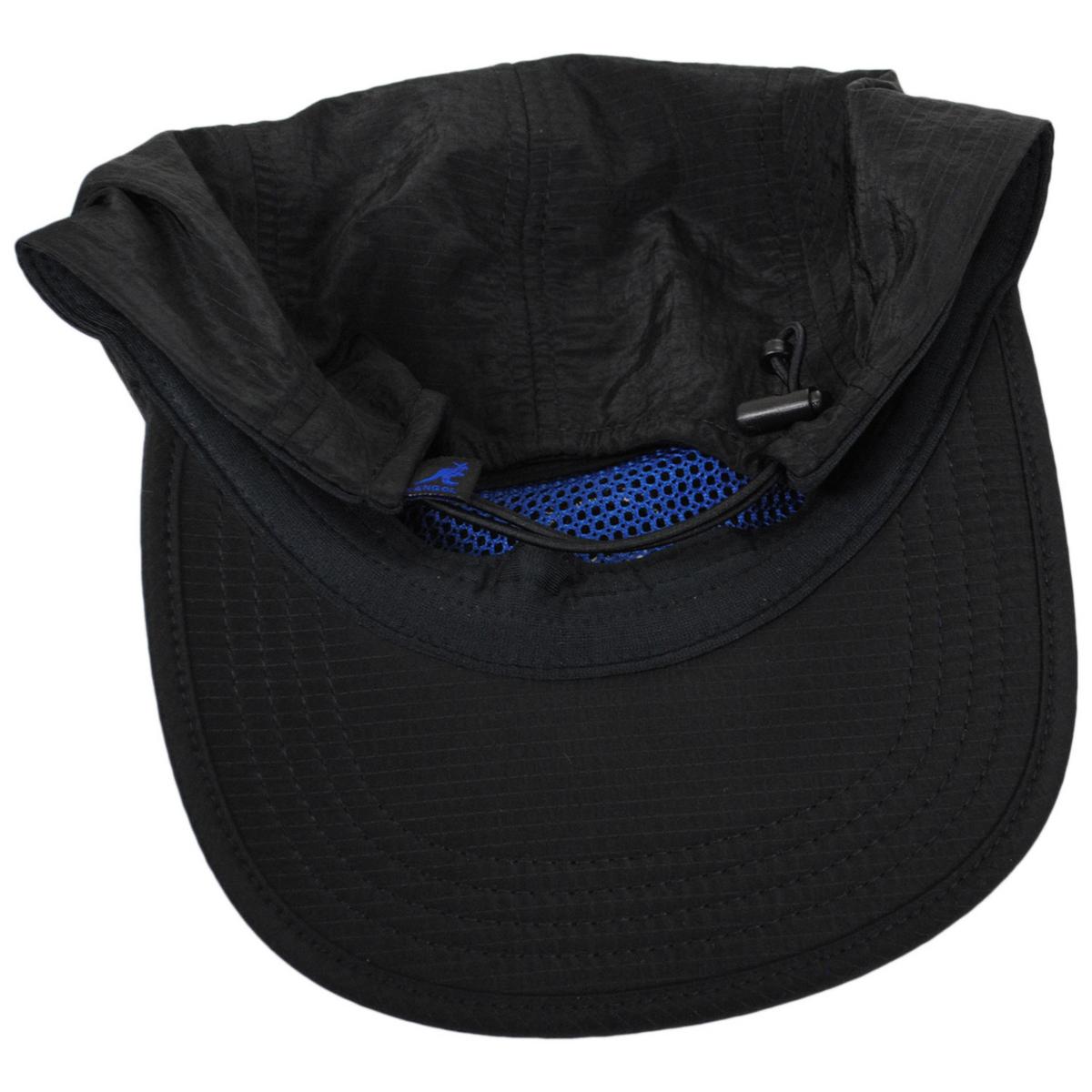 Kangol | Kangol Nylon Jockey Cap | 201138 | under | BLACK