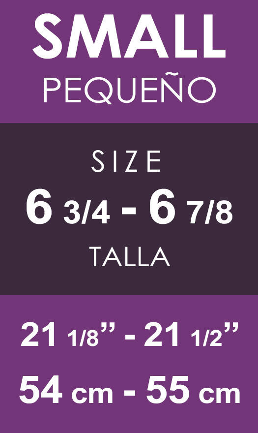 General hat size Small is equal to: US numerical sizes six and three-quarters through six and seven-eighths. US measurement twenty-one and one-eighth inches to twenty-one and one-half inches. European numerical sizes fifty-four centimeters to fifty-five centimeters.