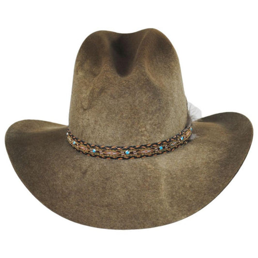 Renegade | Zella Wool Felt Gus Western Hat | 130385 | front | SOOTY PALAMINO