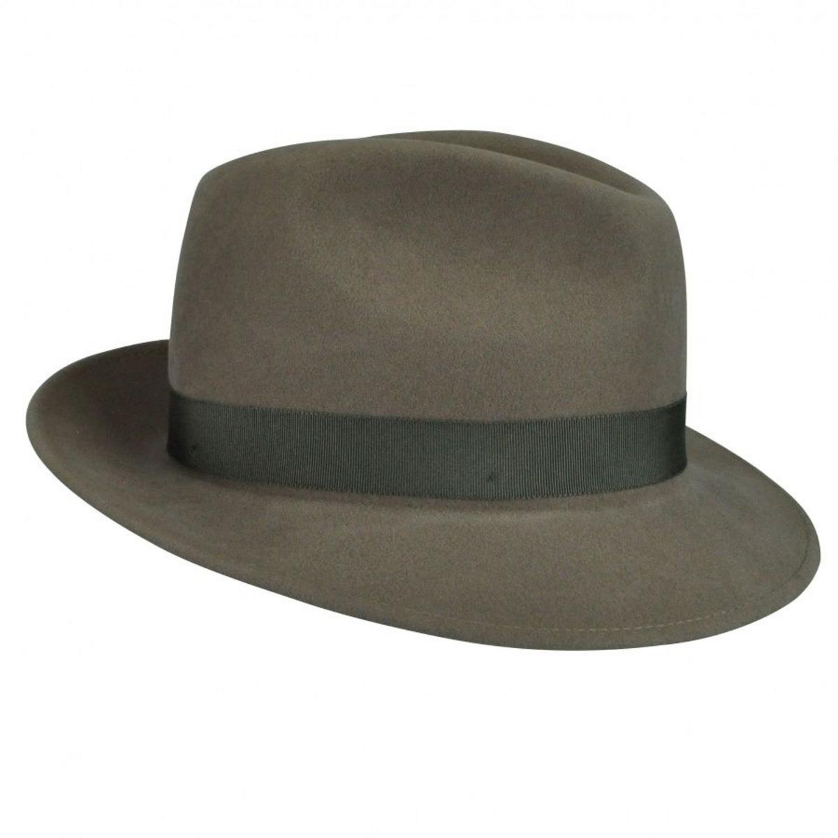 Bailey 1922 | Winters Elite Wool Felt Fedora Hat | 130168 | lead | ALMOND