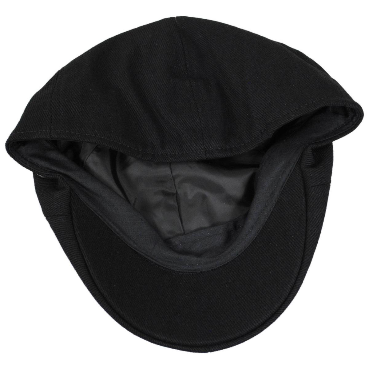 Jaxon Hats | Cotton Twill Duckbill Cap | 167739 | under | BLACK