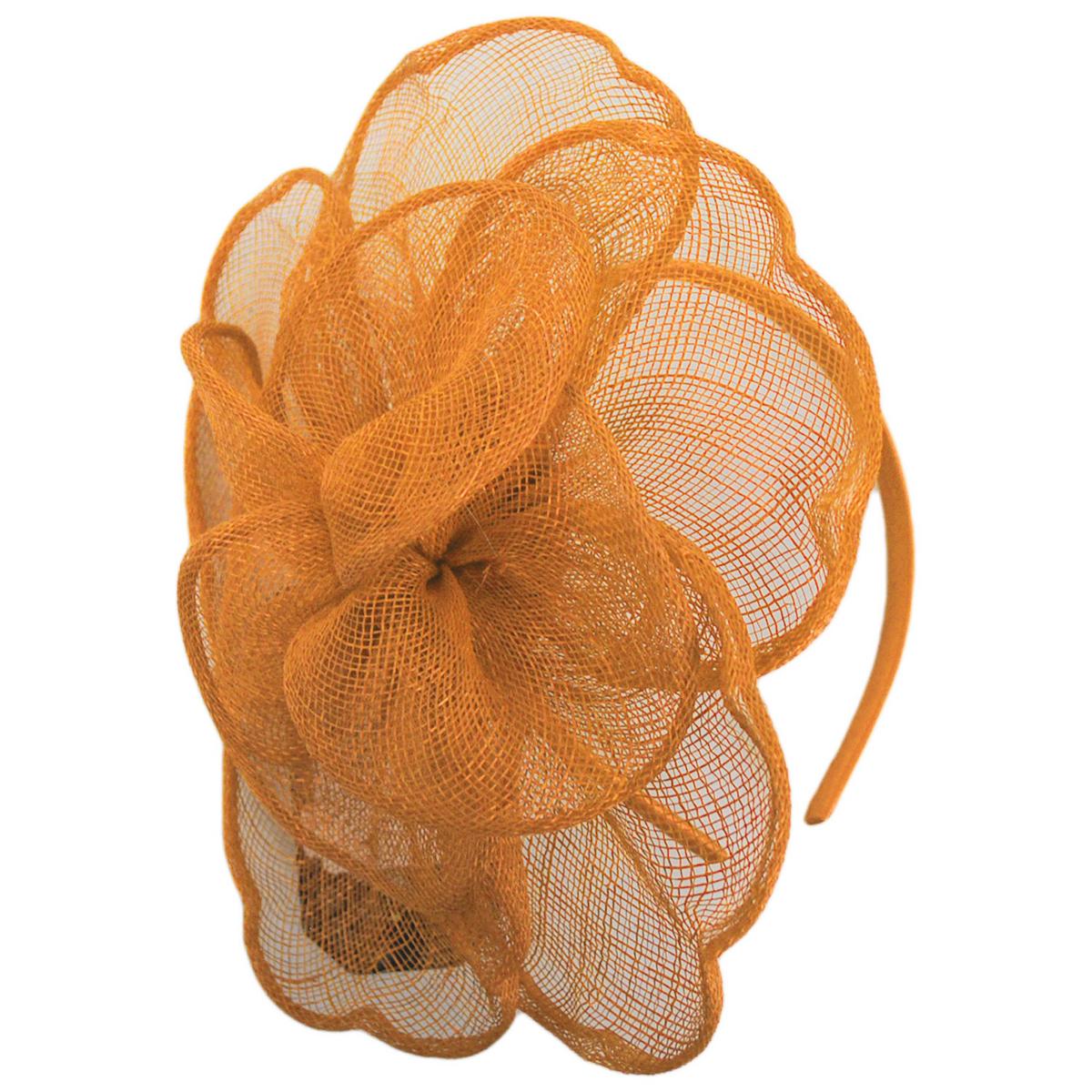 Kathy Jeanne | Rosa Sinamay Straw Fascinator Hat