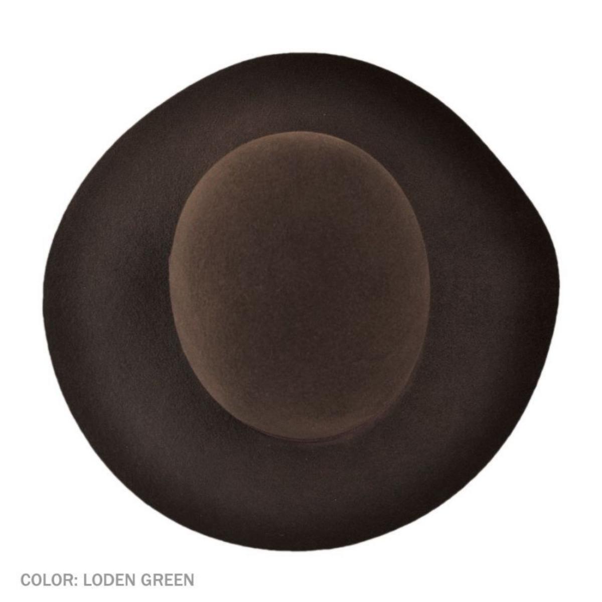 Bollman Hat Company | Heritage Collection 1990s Floppy Wool Felt Hat | 123296 | under | LODEN