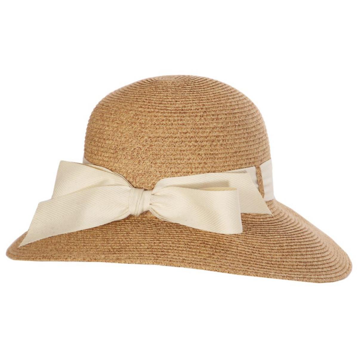 Toucan Collection | Packable Toyo Straw Sun Hat - Made to Order | 104802 | lead | NATURAL/CREAM