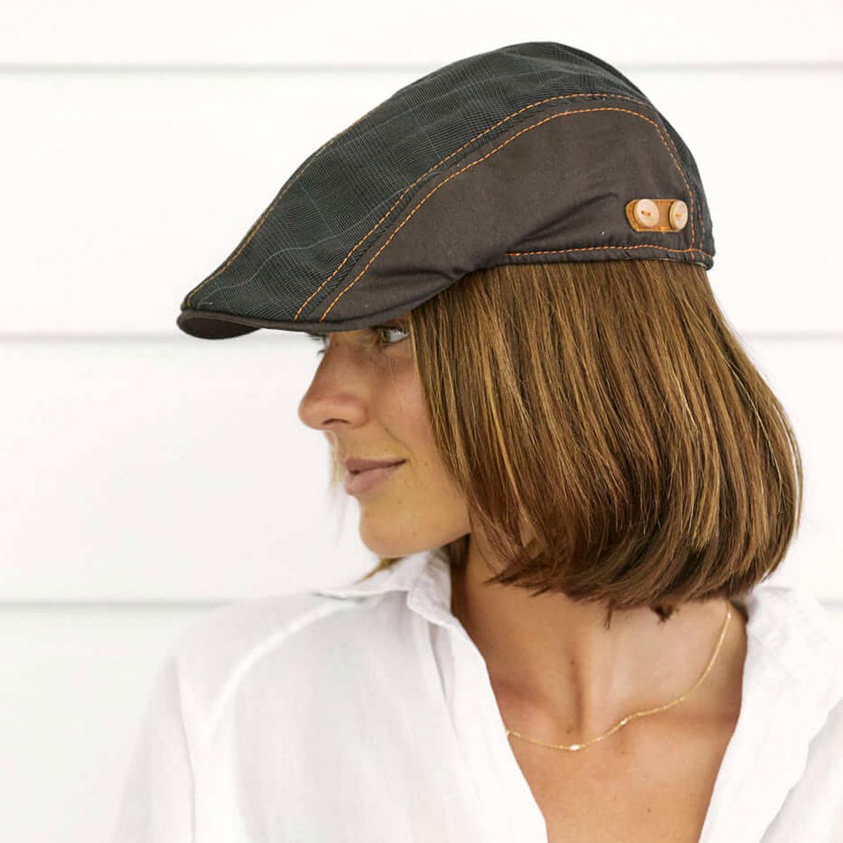 Conner | Sinclair Gentleman's Cotton Ivy Cap | 161704 | lsfone | BROWN
