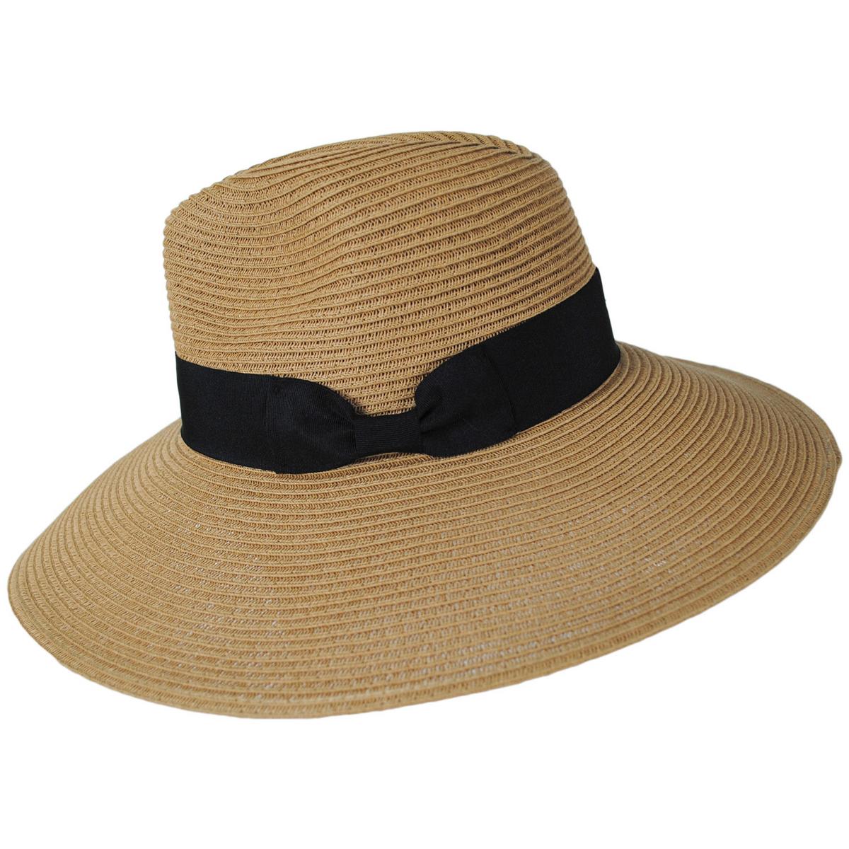 Physician Endorsed | Cordoba Toyo Straw Fedora Hat | 102741 | profile | TOAST/BLACK