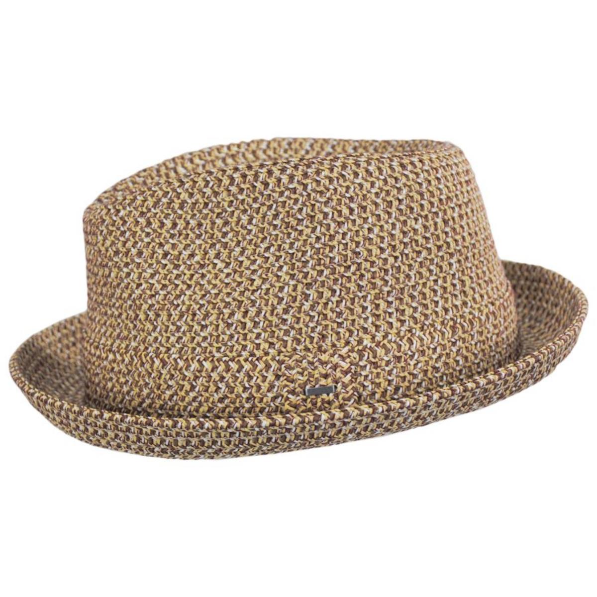 Bailey 1922 | Billy Braided Toyo Straw Fedora Hat | 127843A | profile | TAWNY