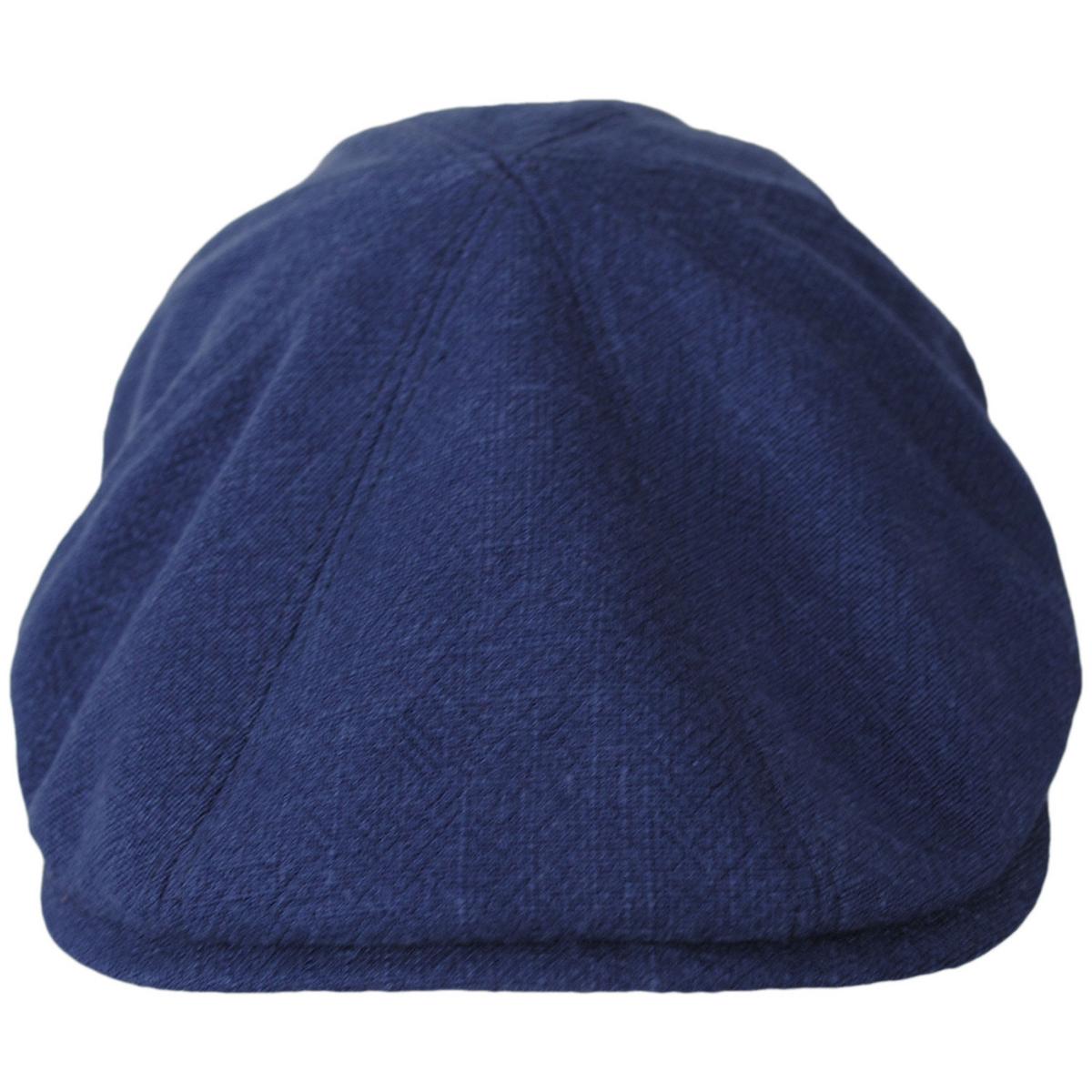 Bailey 1922 | Rankin Rayon 8 Panel Flat Cap | 167235 | front | NAVY