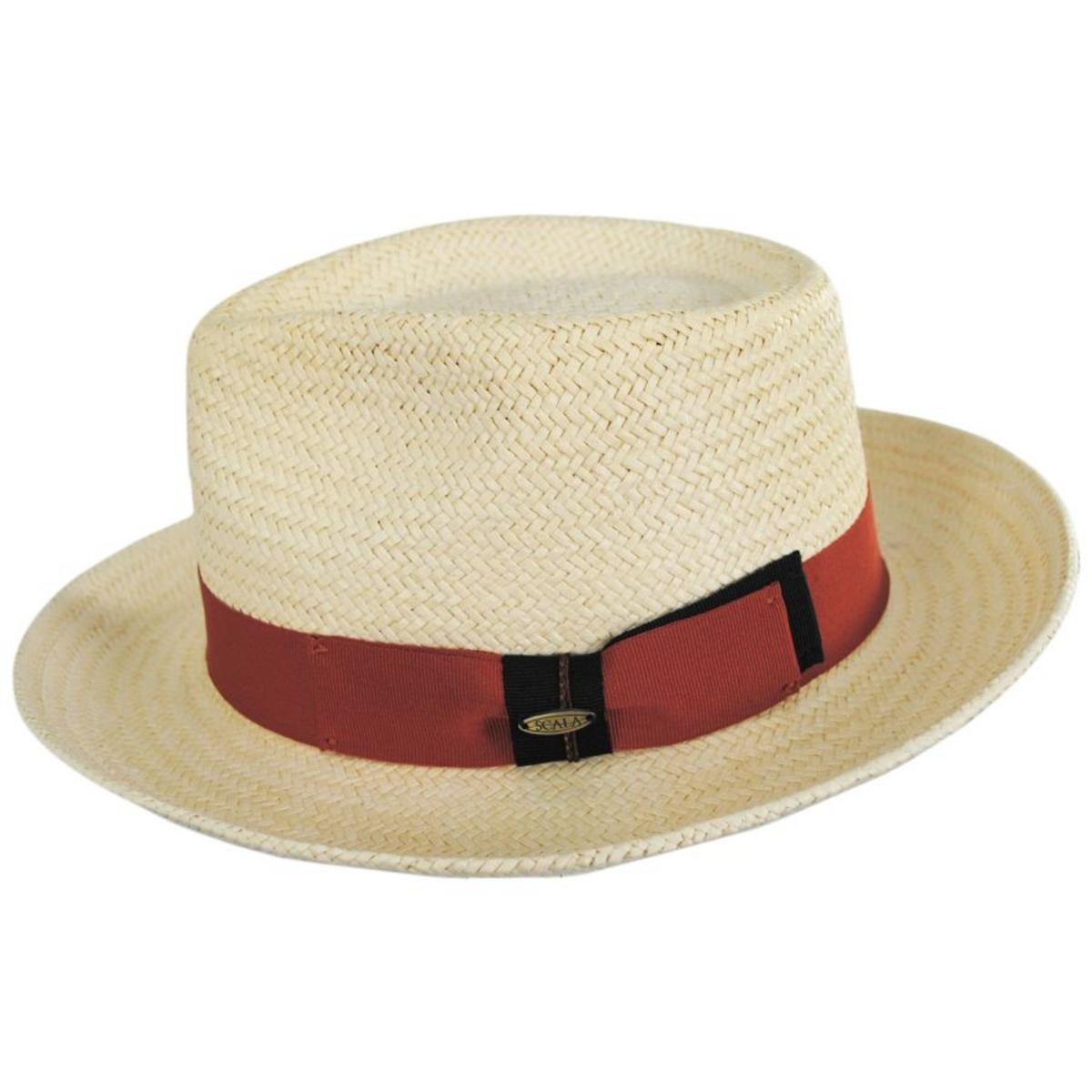 Scala | Botanic Toyo Straw Fedora Hat | 126094 | profile | NATURAL