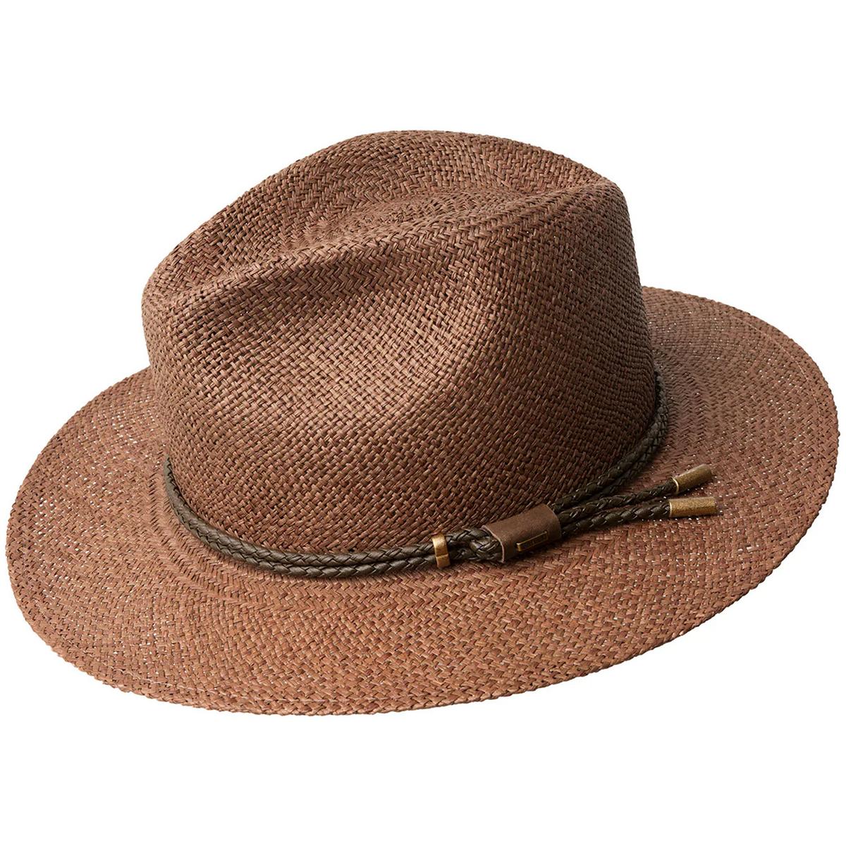 Bailey 1922 | Felton Panama Straw Fedora Hat | 127923 | lead | DRIFTWOOD
