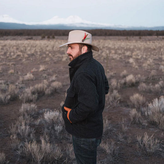 Stetson | Gun Club Dune 5X Fur Felt Western Hat | 130613 | lsmone | SILVERBELLY