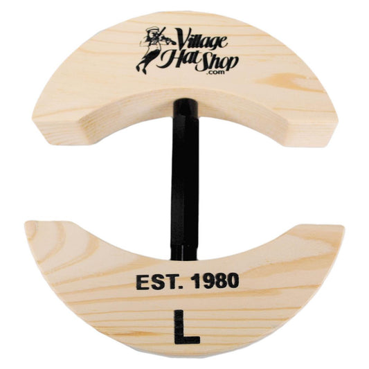 Village Hat Shop | Wholesale Wooden Hat Jack Stretcher B2B Pre-Pack