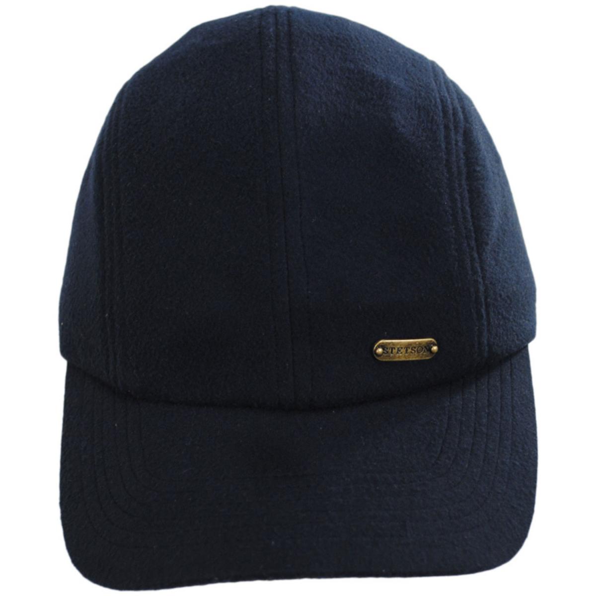 Stetson | Convection Aeroheat Earflap Ball Cap | 200343 | front | NAVY
