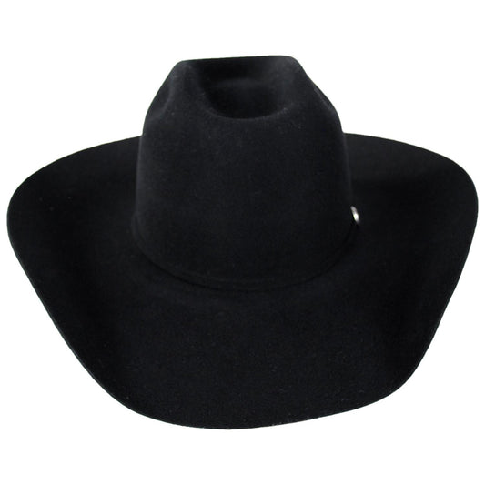 Bailey Western | Almont Wool Felt Western Hat | 130029 | front | BLACK
