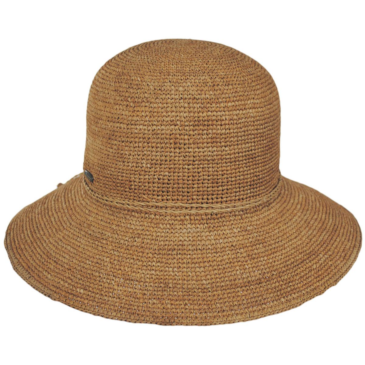 Karen Keith | Casablanca Cove Raffia Crochet Straw Sun Hat | 102239 | front | TOAST