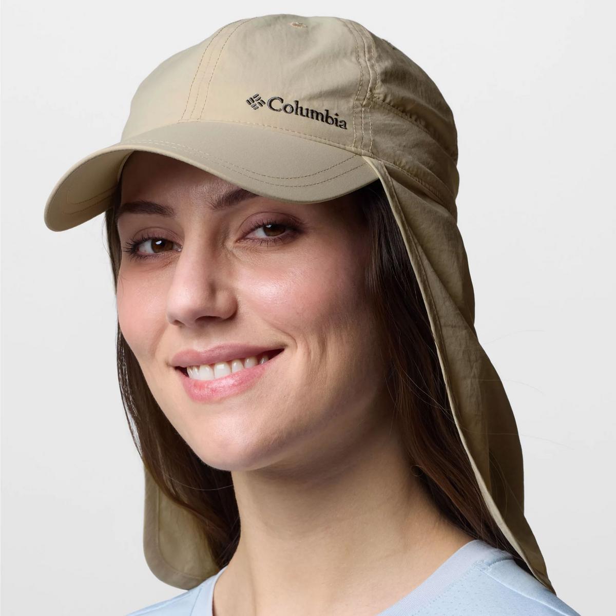 Columbia Sportswear | Schooner Bank Cachalot Neckflap Baseball Cap | 400108 | lsfone | ANCIENT FOSSIL
