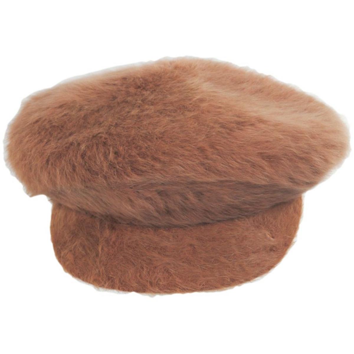 Kangol | Furgora Apple Newsboy Cap | 161001 | front | MAHOGANY