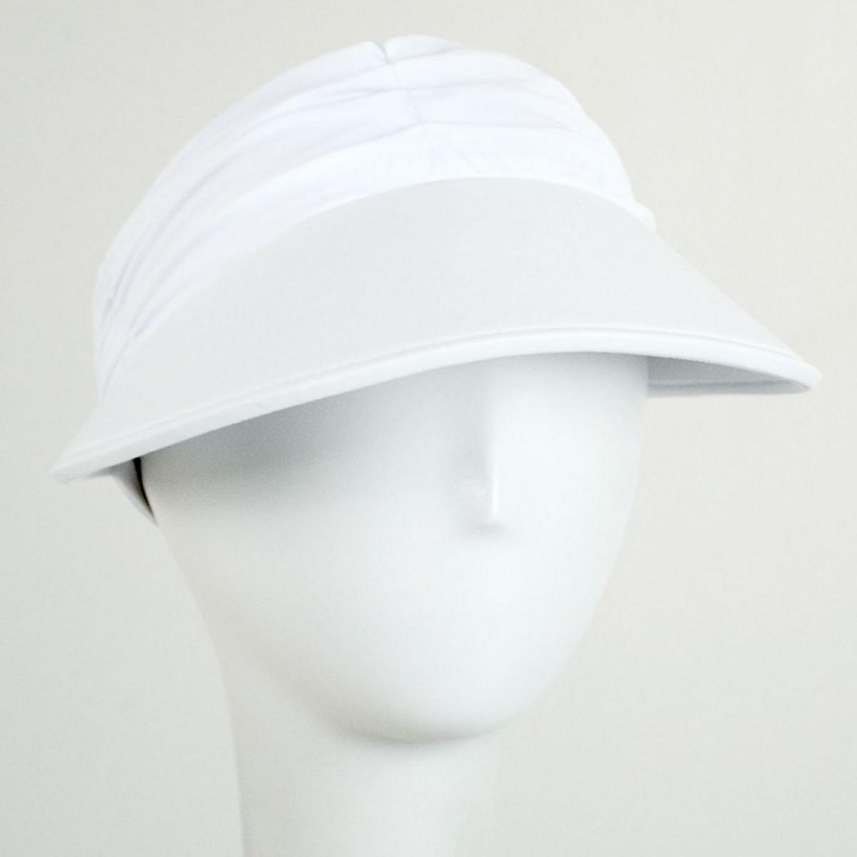 Cappelli | Ruched Crown Swim Visor