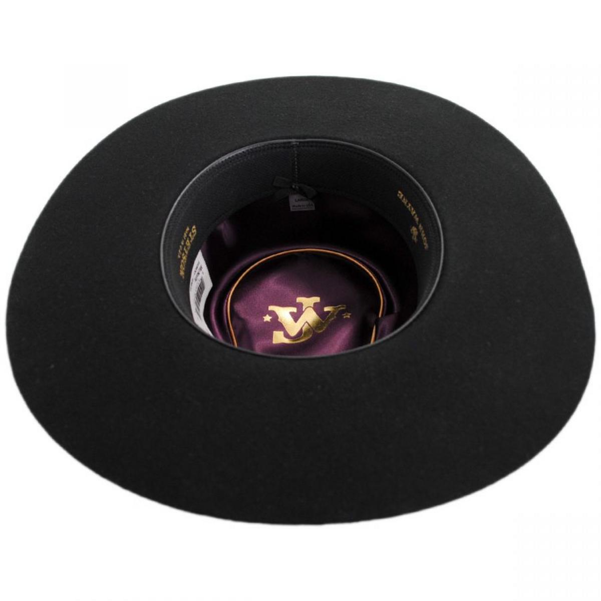 Stetson | John Wayne McNally Wool Felt Western Hat | 130700 | under | BLACK
