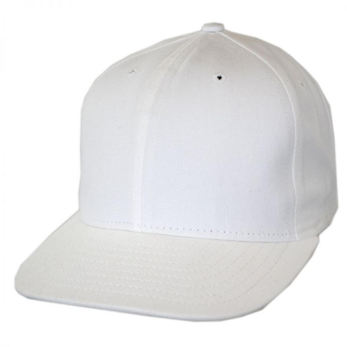 HeadShots by KC Caps | US Made 6-Panel Cotton Snapback Baseball Cap | 200525 | lead | WHITE