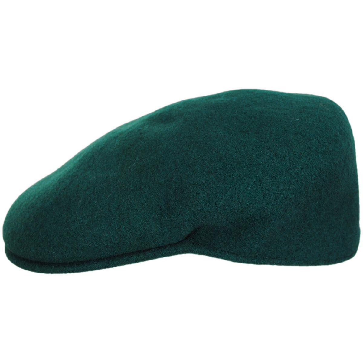 Kangol | Fashion Wool 504 Ivy Cap | 160817 | profile | DEEP EMERALD