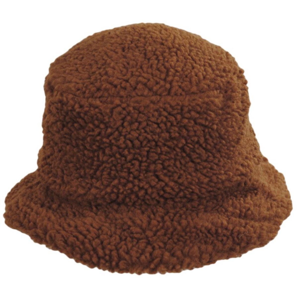 Scala | Kirsten Berber Fleece Bucket Hat | 106431 | front | RUST