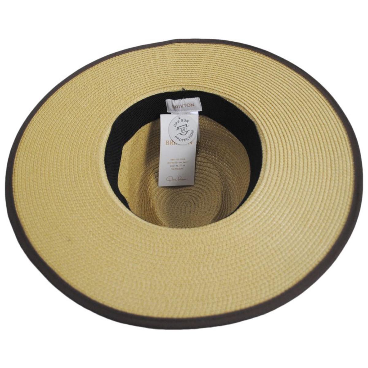 BRIXTON HATS | Santiago Toyo Straw Rancher Fedora Hat | 104049 | under | NATURAL