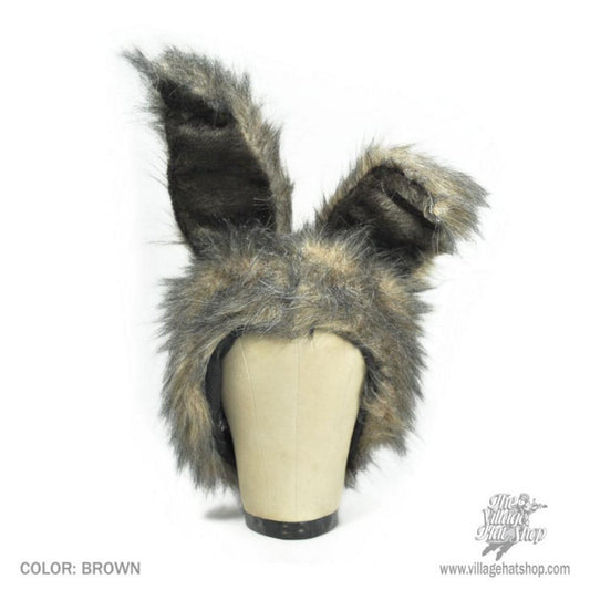 Elope | March Hare Ears Hat | 190234 | front | BROWN