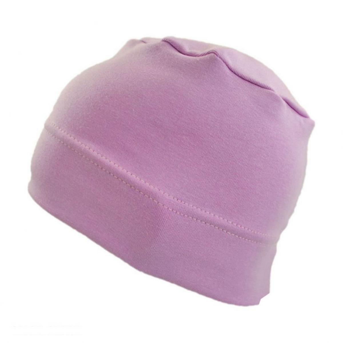 Slumbercap | Cotton Beanie Hat | 500899 | lead | ORCHID