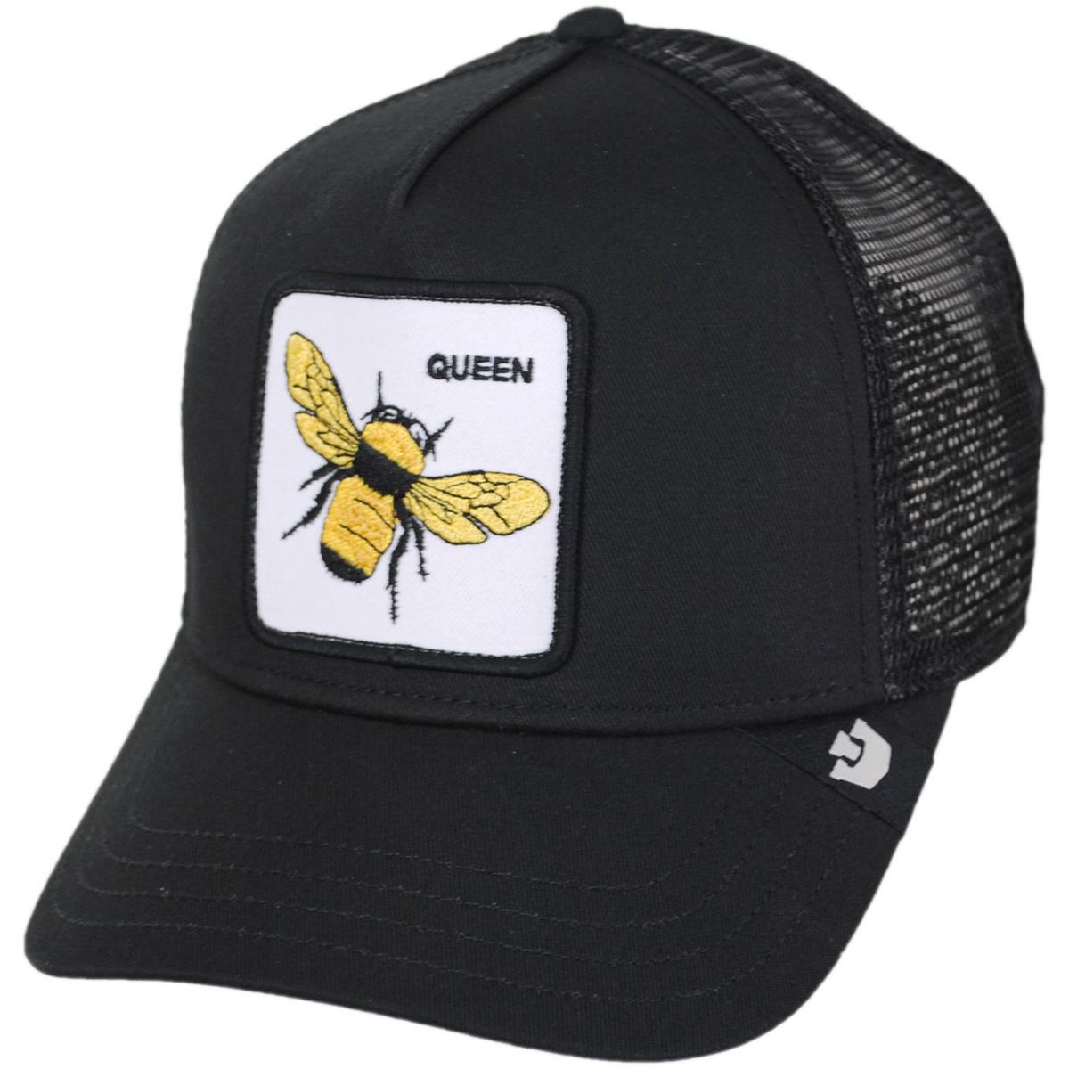 Goorin Bros | Queen Bee Mesh Trucker Snapback Baseball Cap | 200390 | lead | VOID