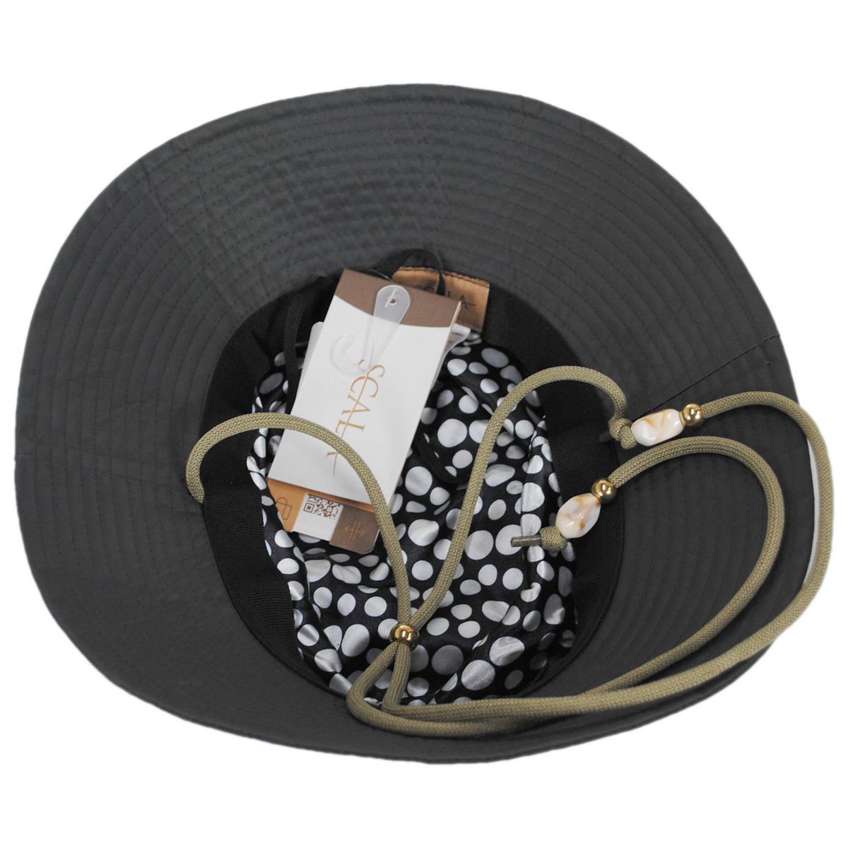 Scala | Aloma Nylon Rain Hat | 106425 | under | CHARCOAL