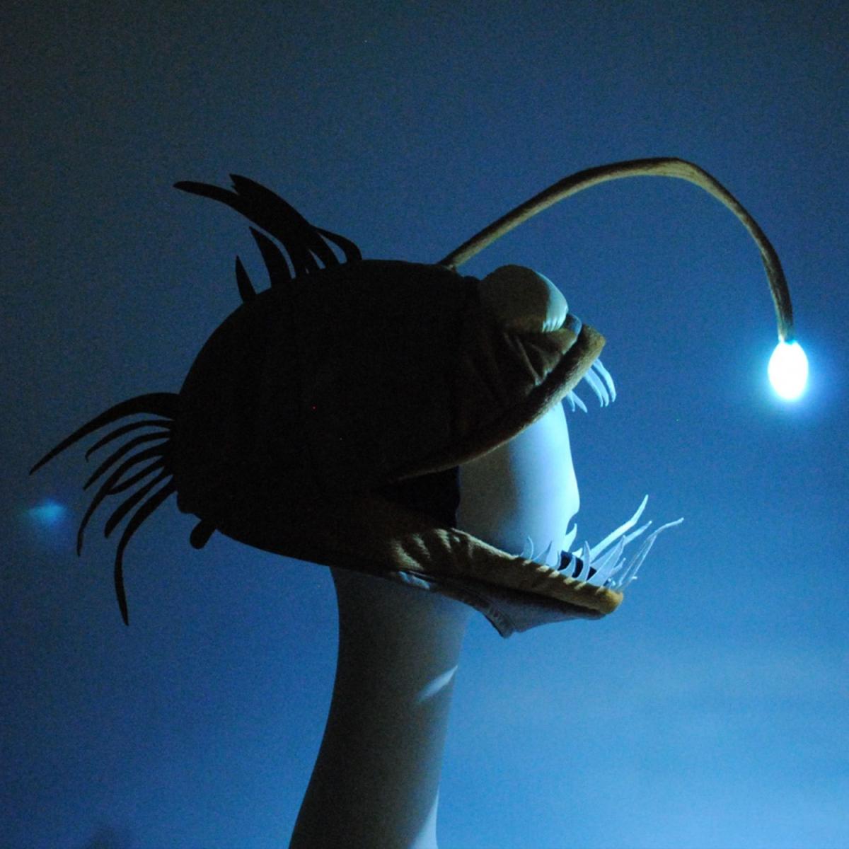 Elope | Anglerfish Jawesome Hat | 190286 | under | TAN