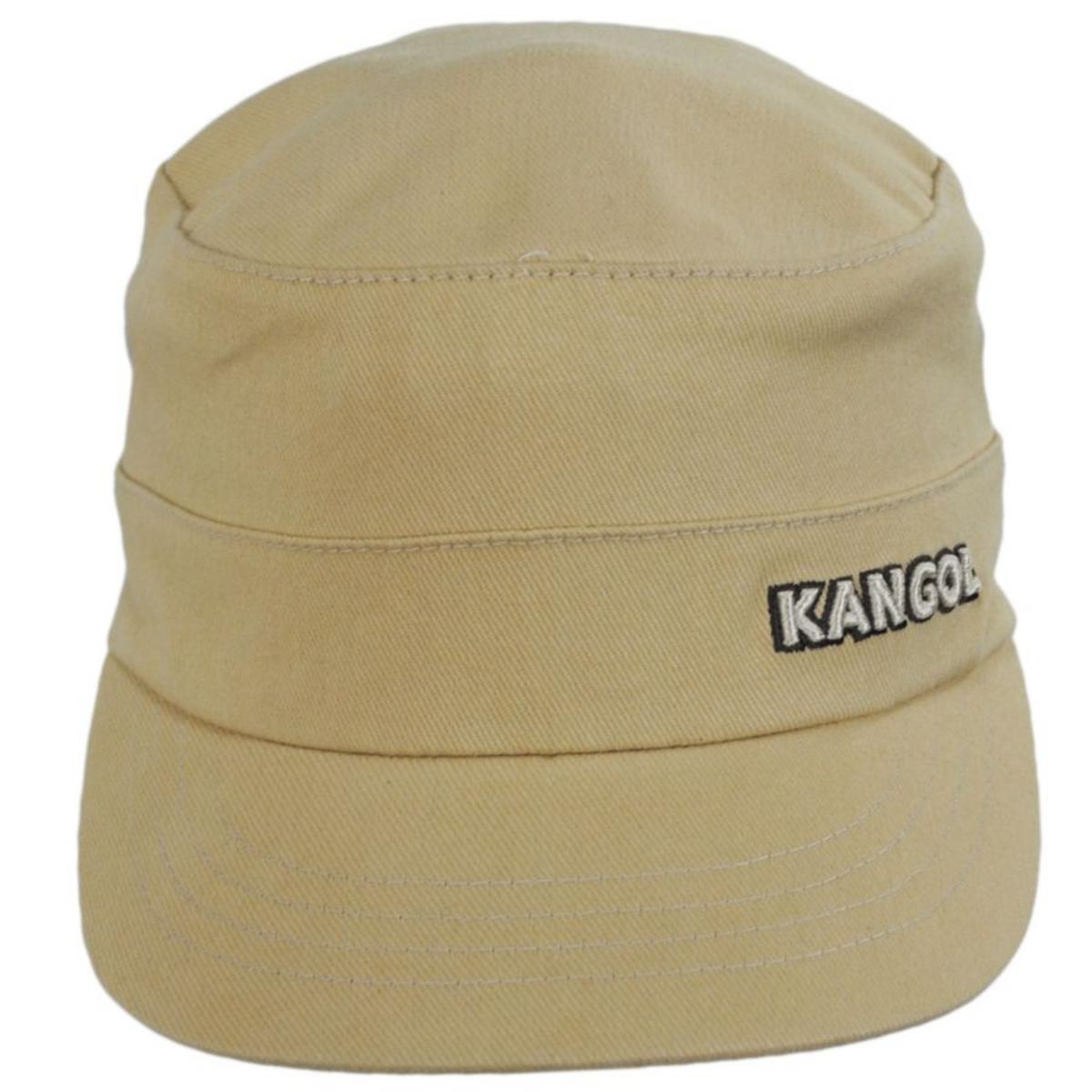 Kangol | Flexfit Cotton Twill Army Cap | 201110 | front | BEIGE