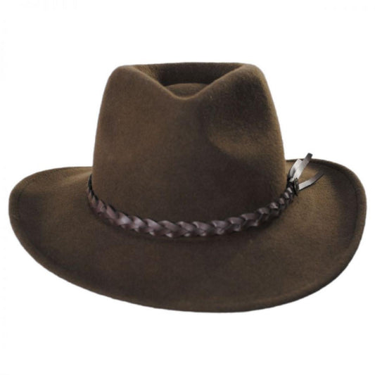 Eddy Bros | Cougar Packable Wool Felt Western Hat | 130153 | front | SERPENT