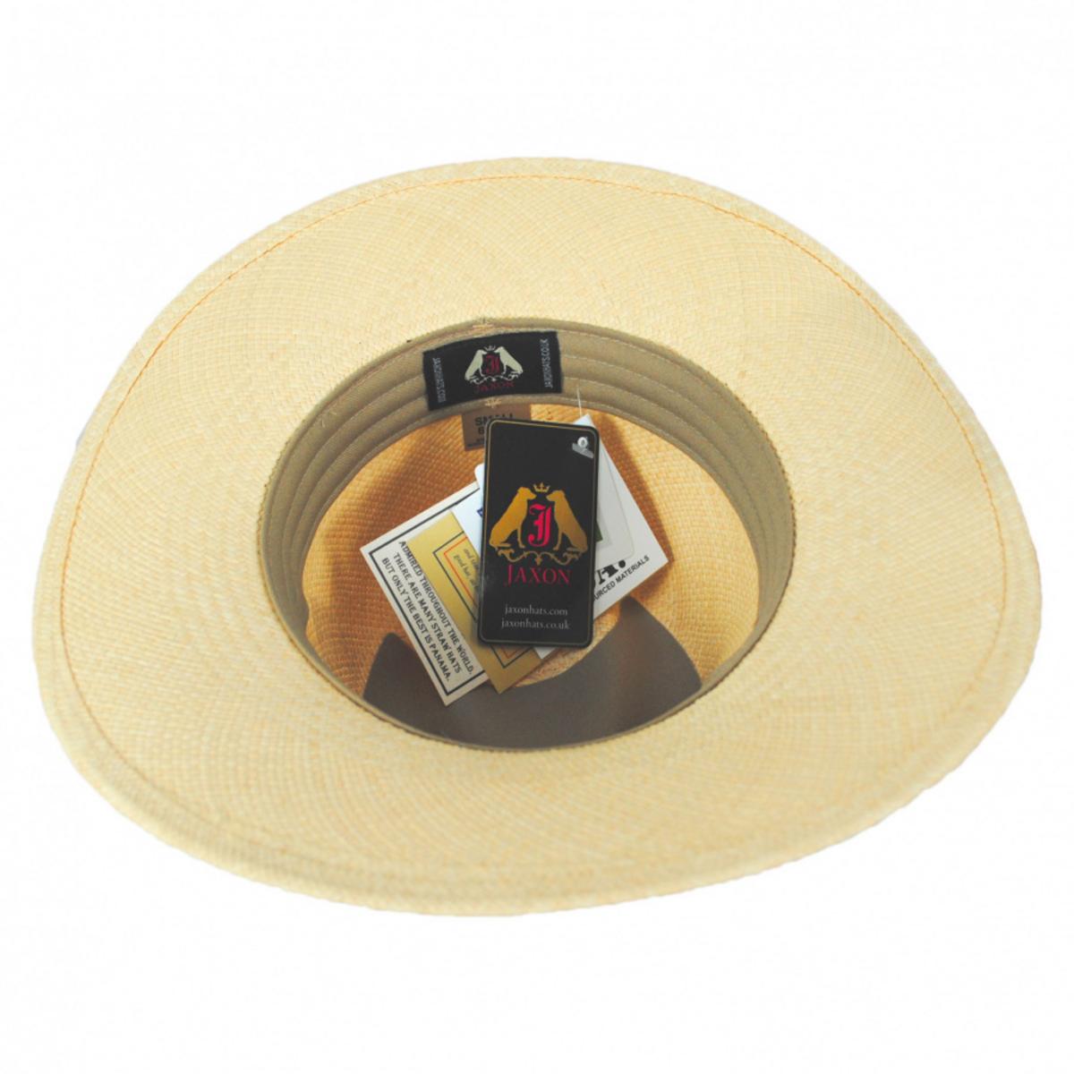 Jaxon Hats | MJ Panama Straw Outback Hat | 126417 | under | NATURAL