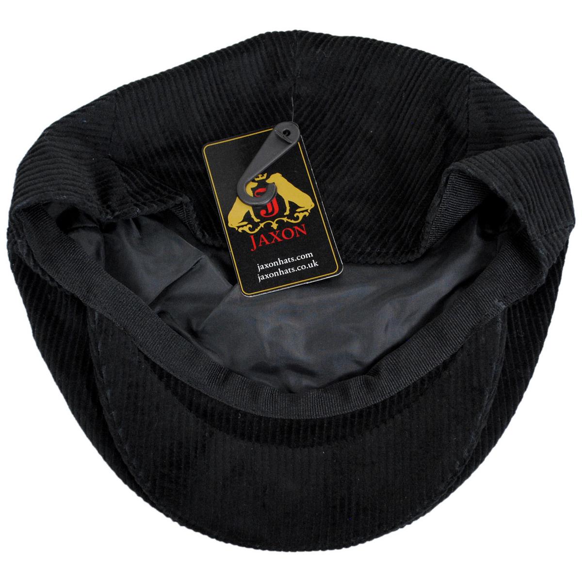 Jaxon Hats | Wholesale Corduroy Ivy Cap B2B Pre-Pack | B2B167741 | under | BLACK