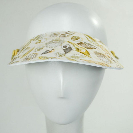 The Incredible Sunvisor | Springlace Shells Sunvisor | 196357 | front | SAND