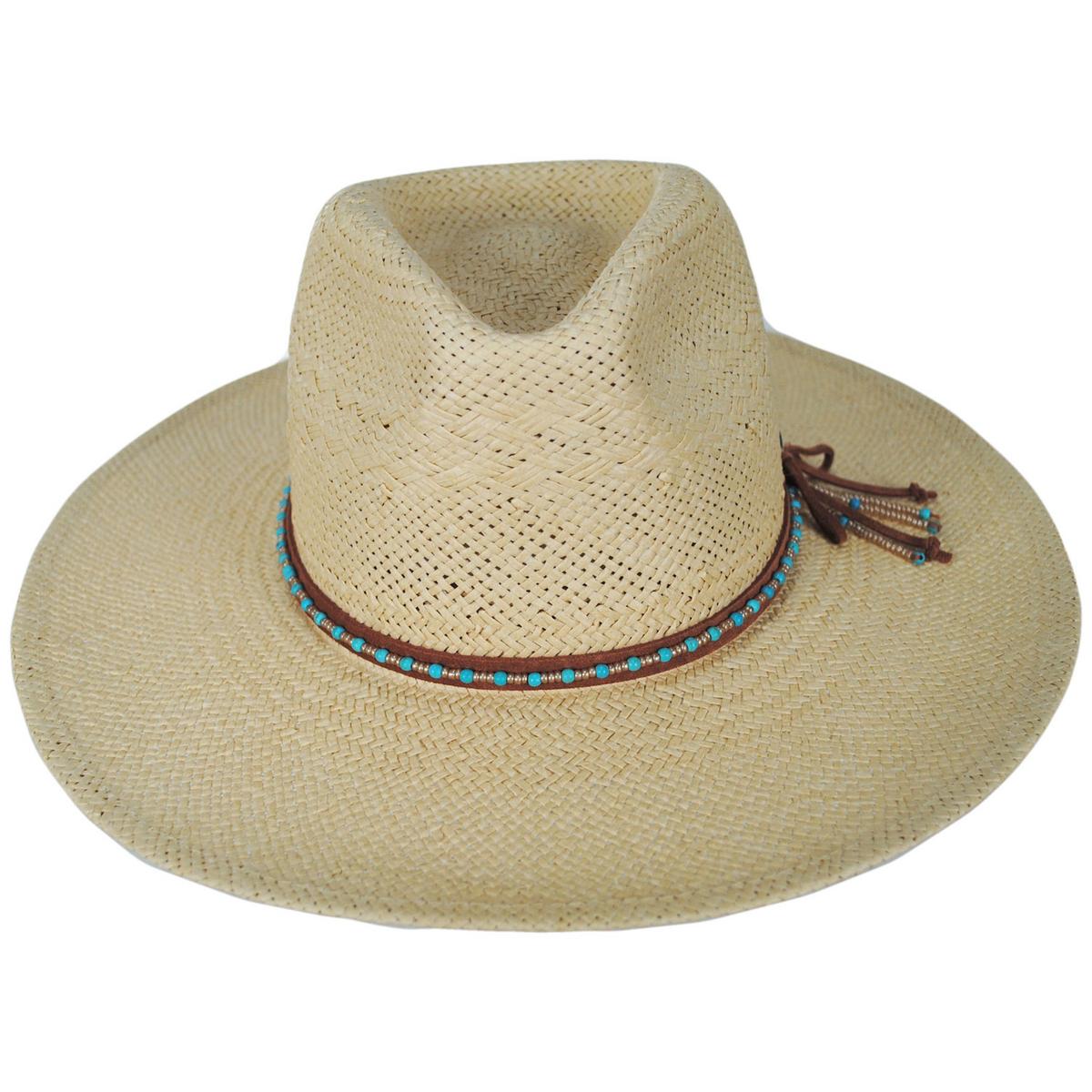 Scala | Quint Toyo Straw Western Hat | 100446 | front | NATURAL