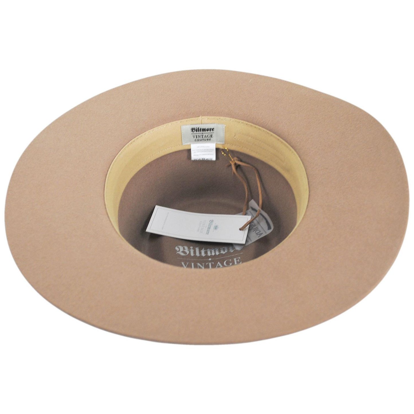 Biltmore | V.C. Whiskey Glass Wool Felt Rancher Fedora Hat | 130293 | under | FAWN