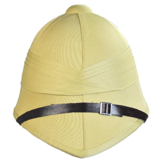 Village Hat Shop | British Pith Helmet | 155801 | front | KHAKI