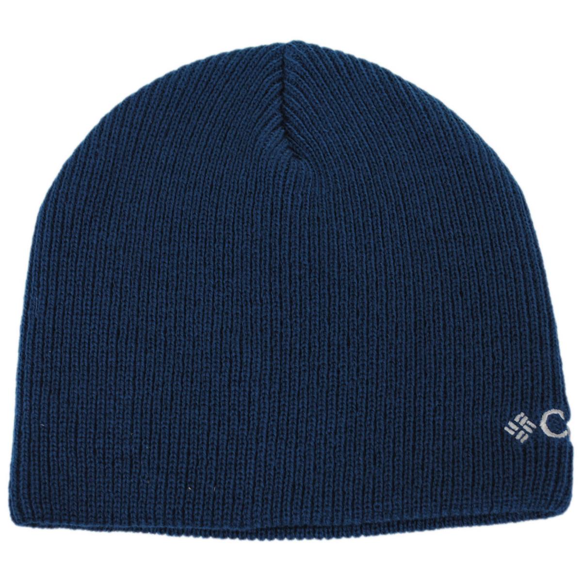 Columbia Sportswear | Whirlibird Acrylic Knit Watch Cap Beanie Hat | 500746 | lead | MOUNTAIN BLUE