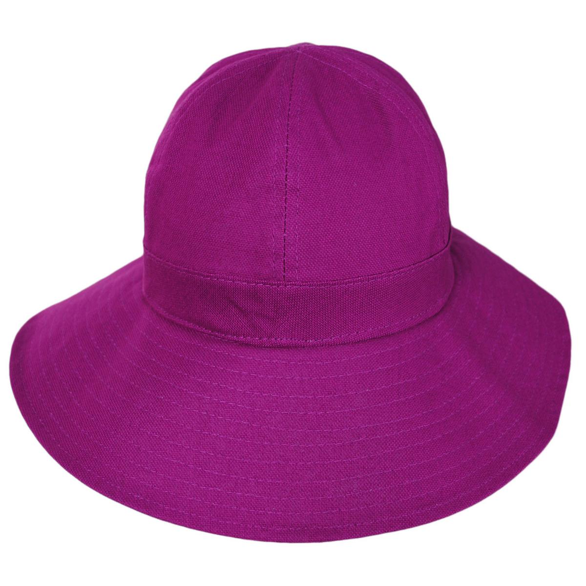 Scala | Elda Cotton Facesaver Cap | 106416 | front | ORCHID