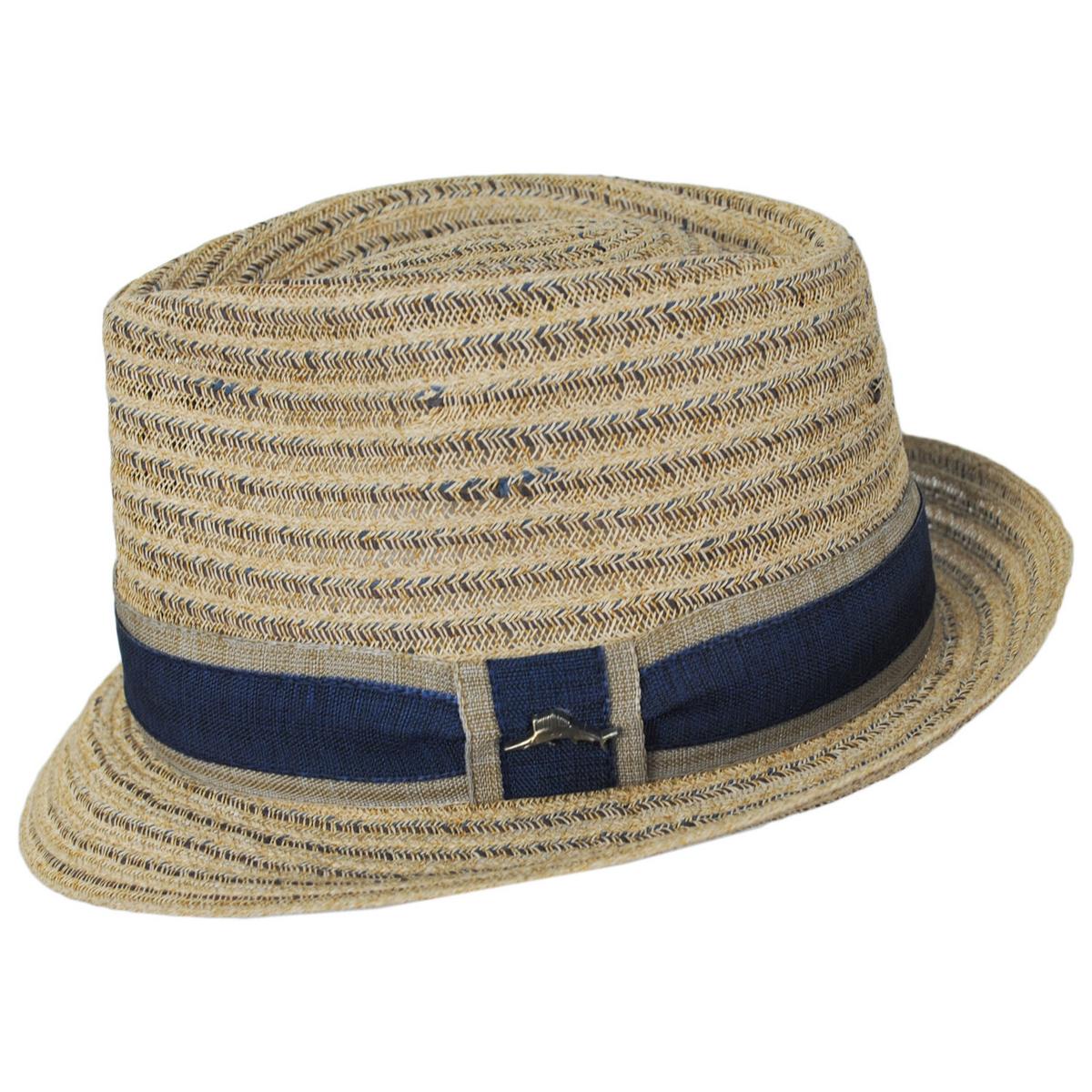 Tommy Bahama | Nissi Toyo Braid Fedora Hat | 126099 | profile | NATURAL