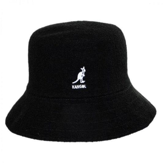 Kangol | Bermuda Bucket Hat | 185716 | front | BLACK