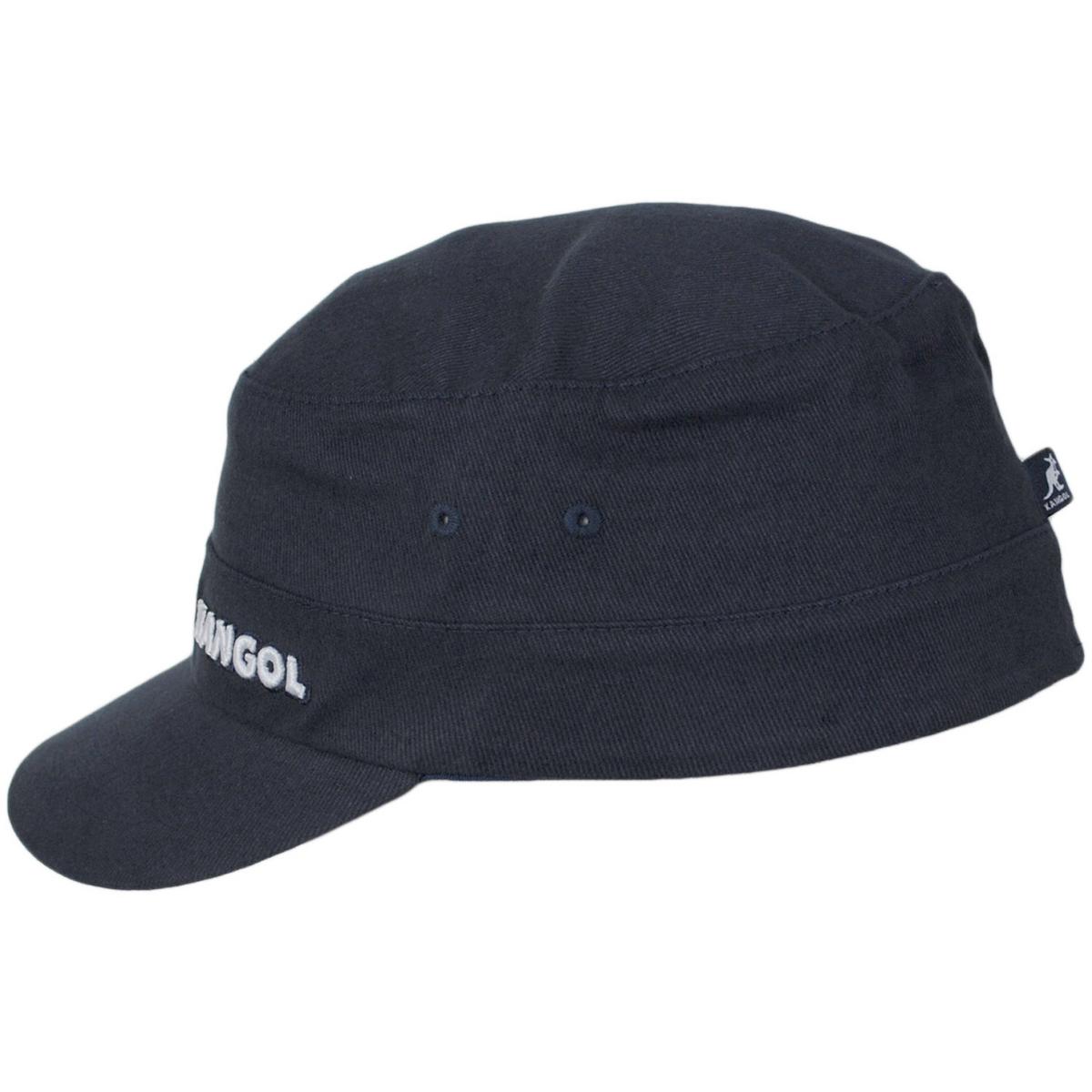 Kangol | Flexfit Cotton Twill Army Cap | 201110 | profile | NAVY
