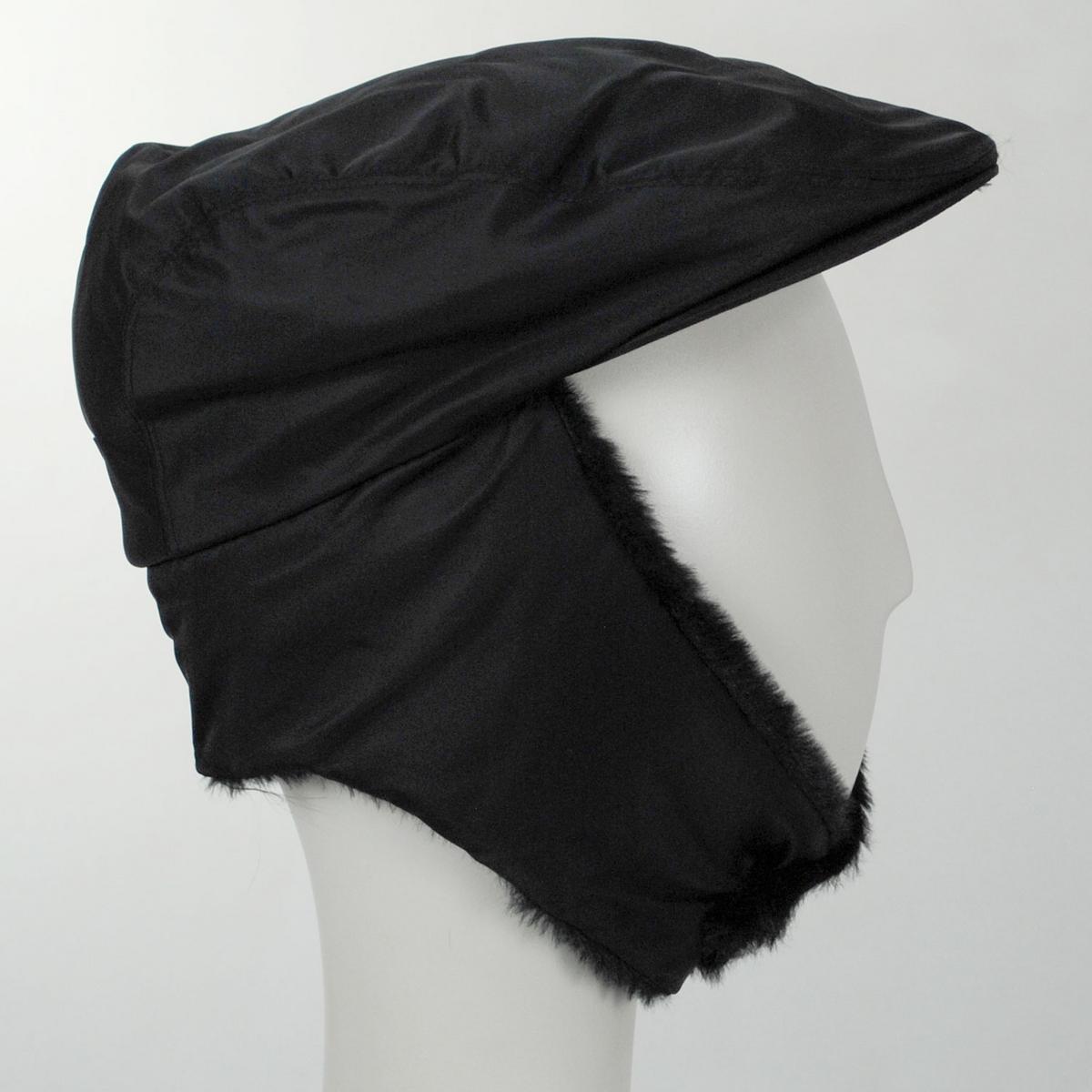 Kangol | Aviator Bugatti Earflap Ivy Cap | 161020 | detailone | BLACK