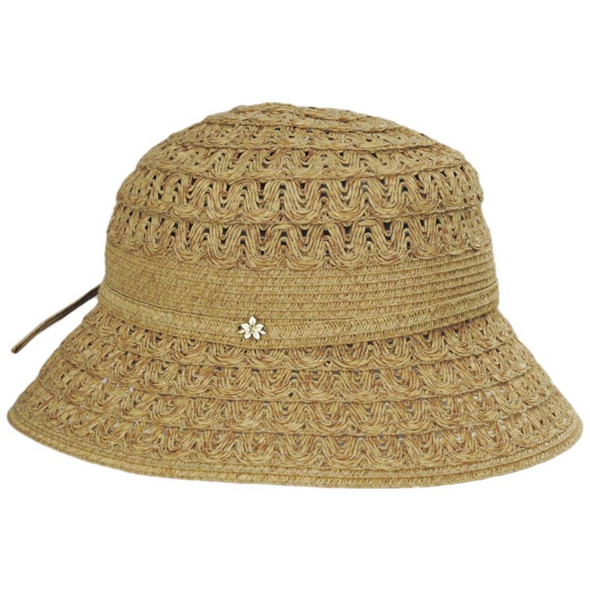 Cappelli | Sorina Toyo Straw Bucket Hat | 101279 | profile | TOAST