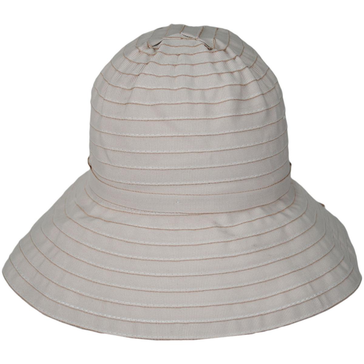 Roller Ribbon Cotton Blend Sun Hat